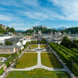 Salzburg mit dem entzückenden MIrabellgarten
