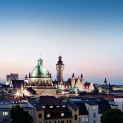 Blick über Leipzig 
